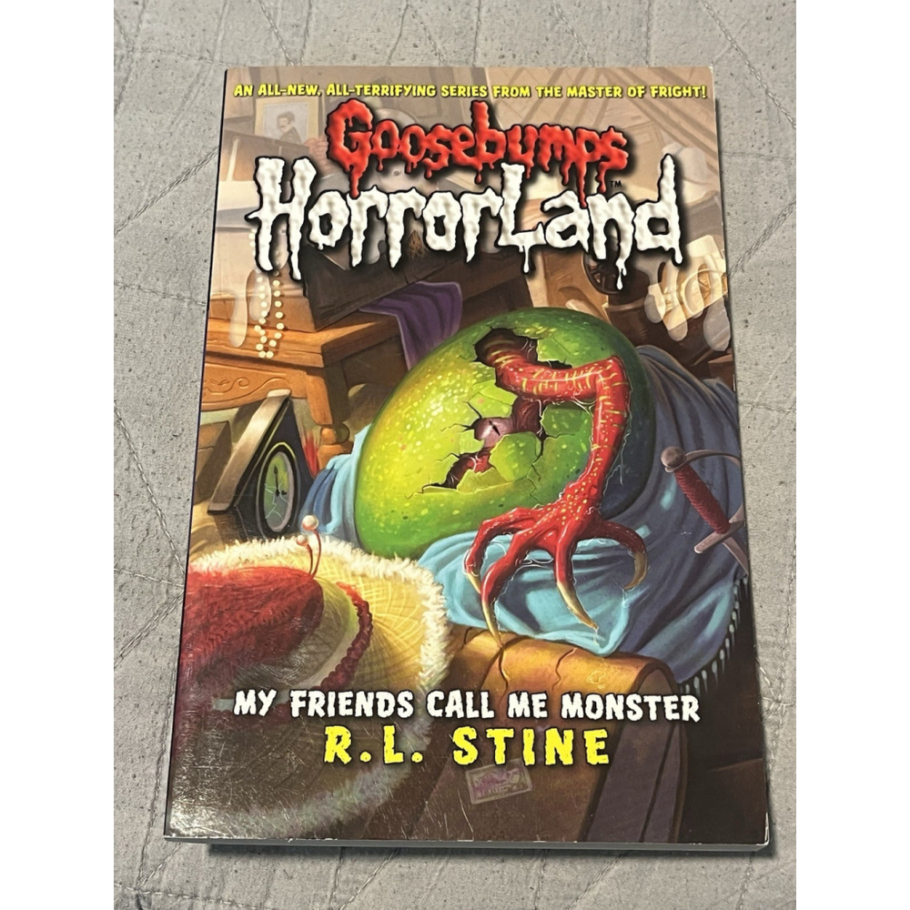 Goosebumps HorrorLand My Friends Call Me Monster Book